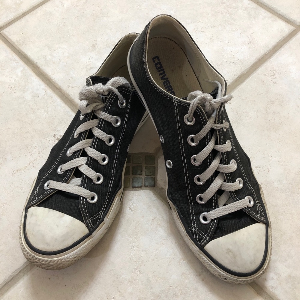 Black Low Top Converse